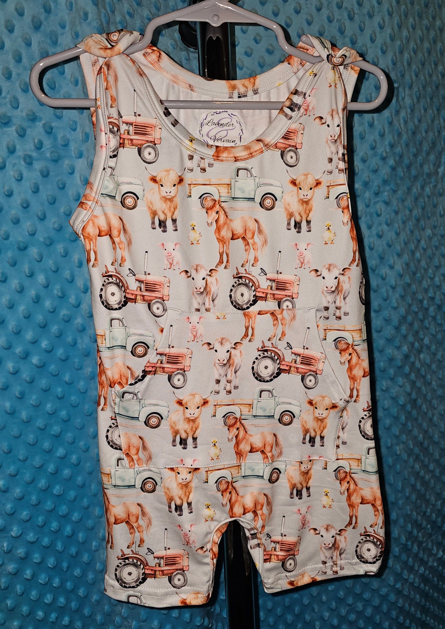 Baby shorts romper