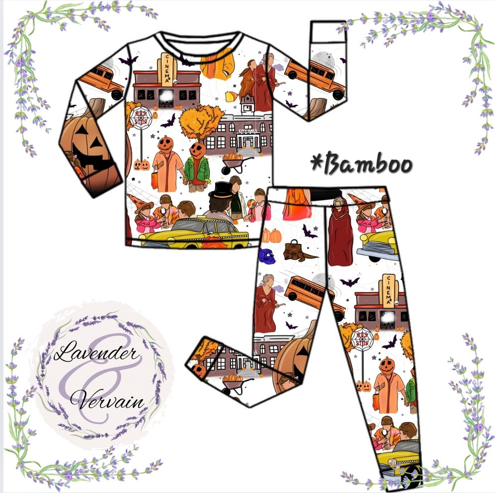 Halloween is cool 2pc bamboo jammies