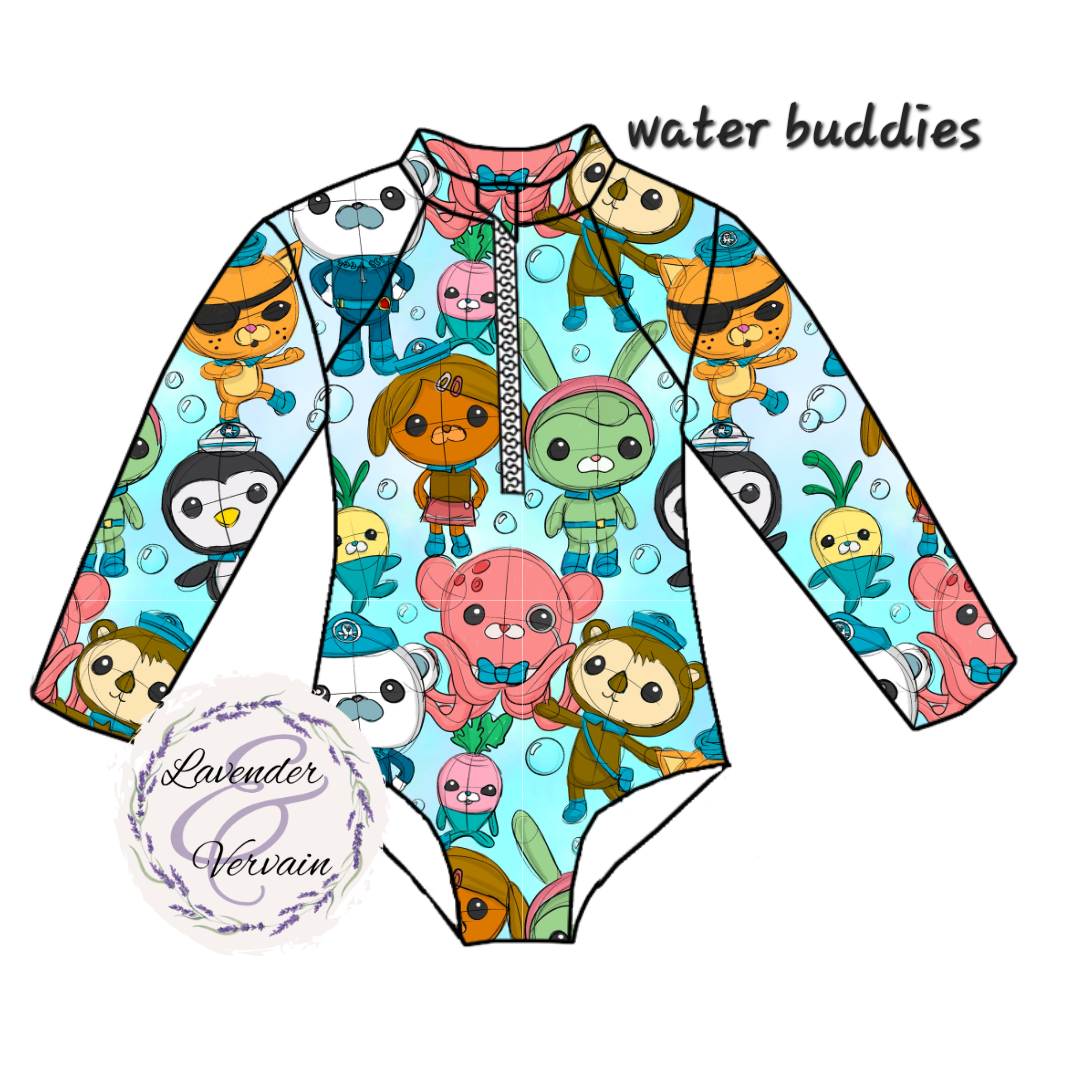 Long sleeve swimsuit