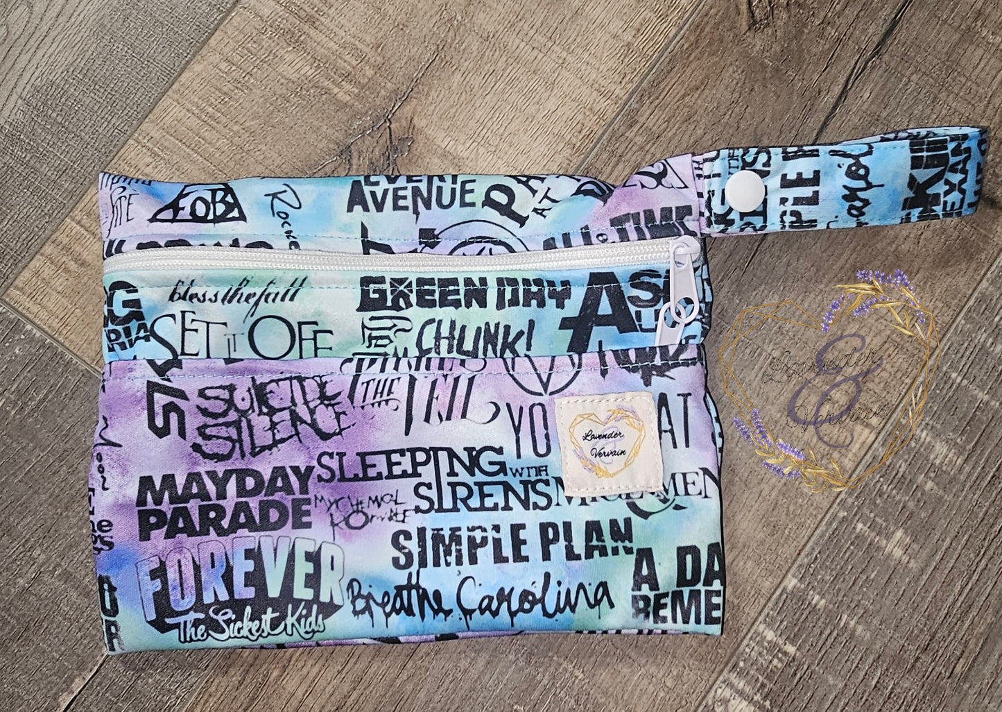 Watercolor Band Mash Bags