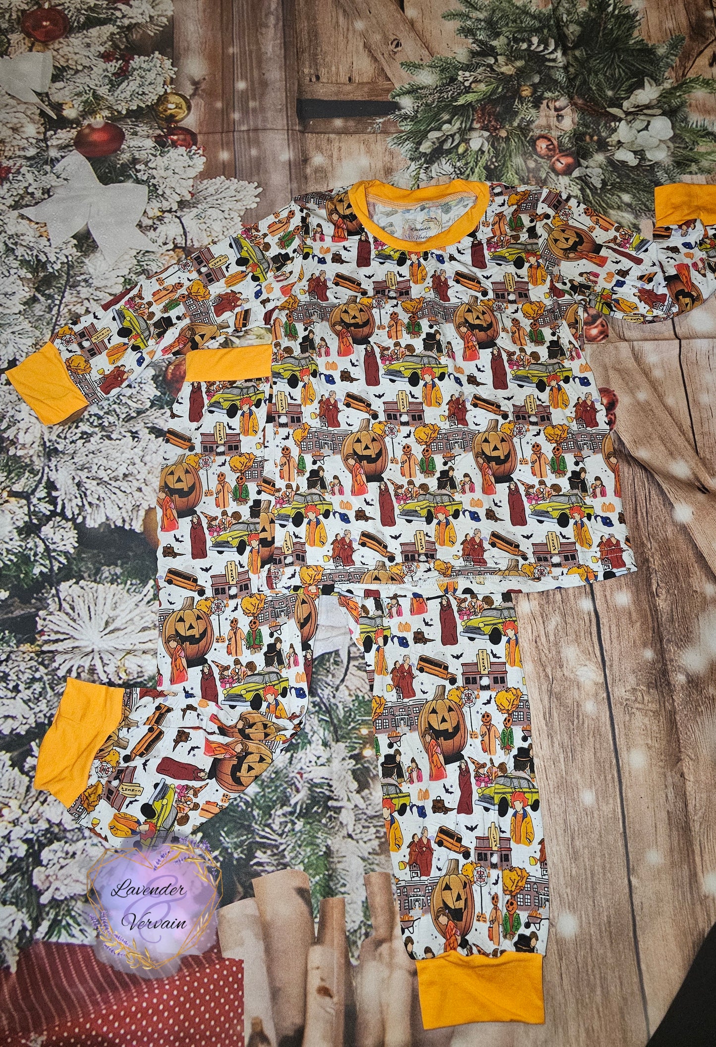 Halloween is cool 2pc bamboo jammies