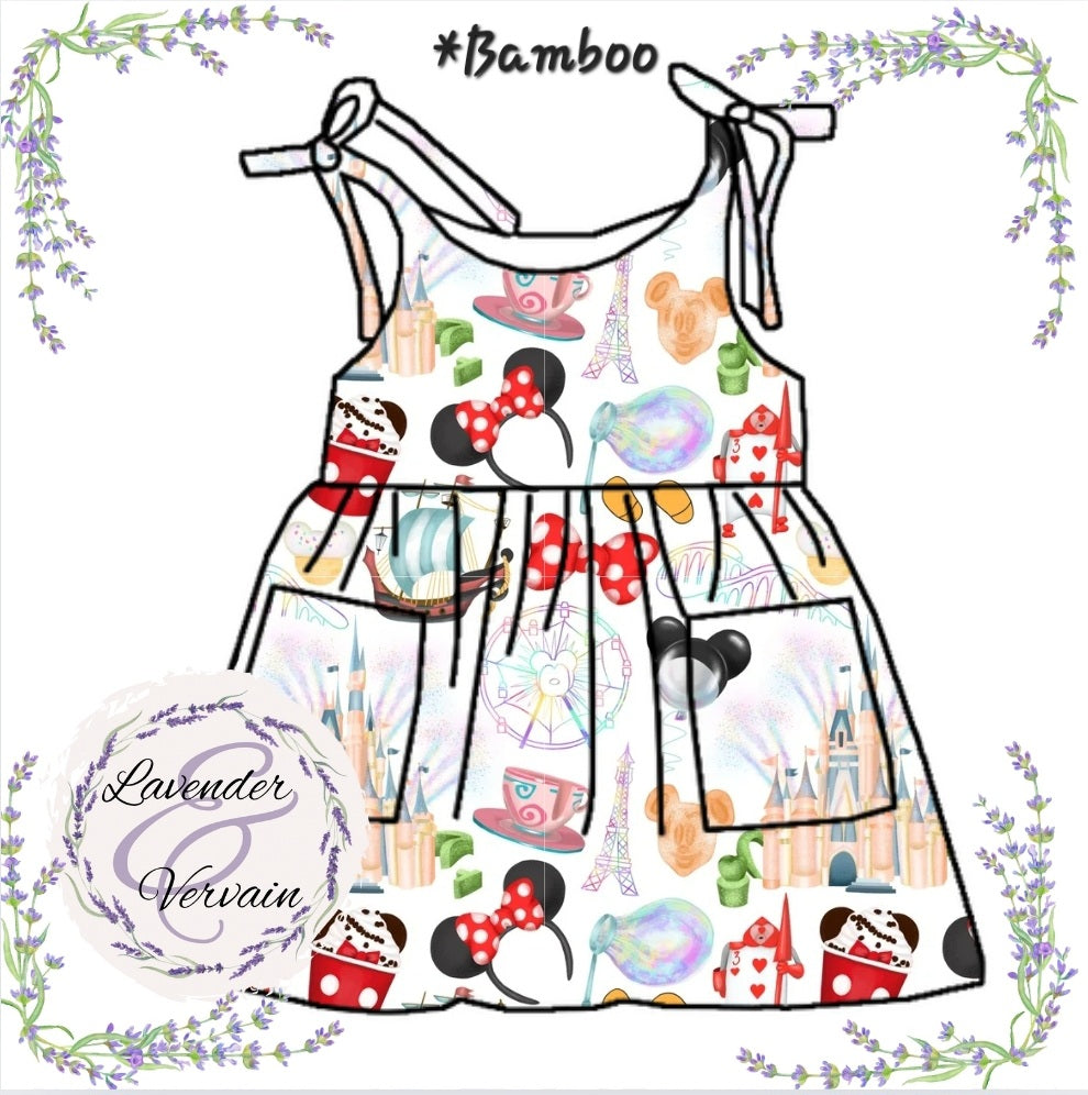 Fun park bamboo dress