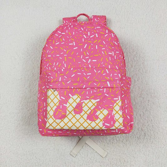 Ice cream backpack + lunch box